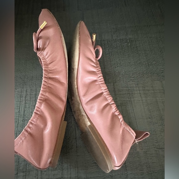Tory Burch Pink Size 5 Ballet Flat Square Toe - Picture 4 of 12